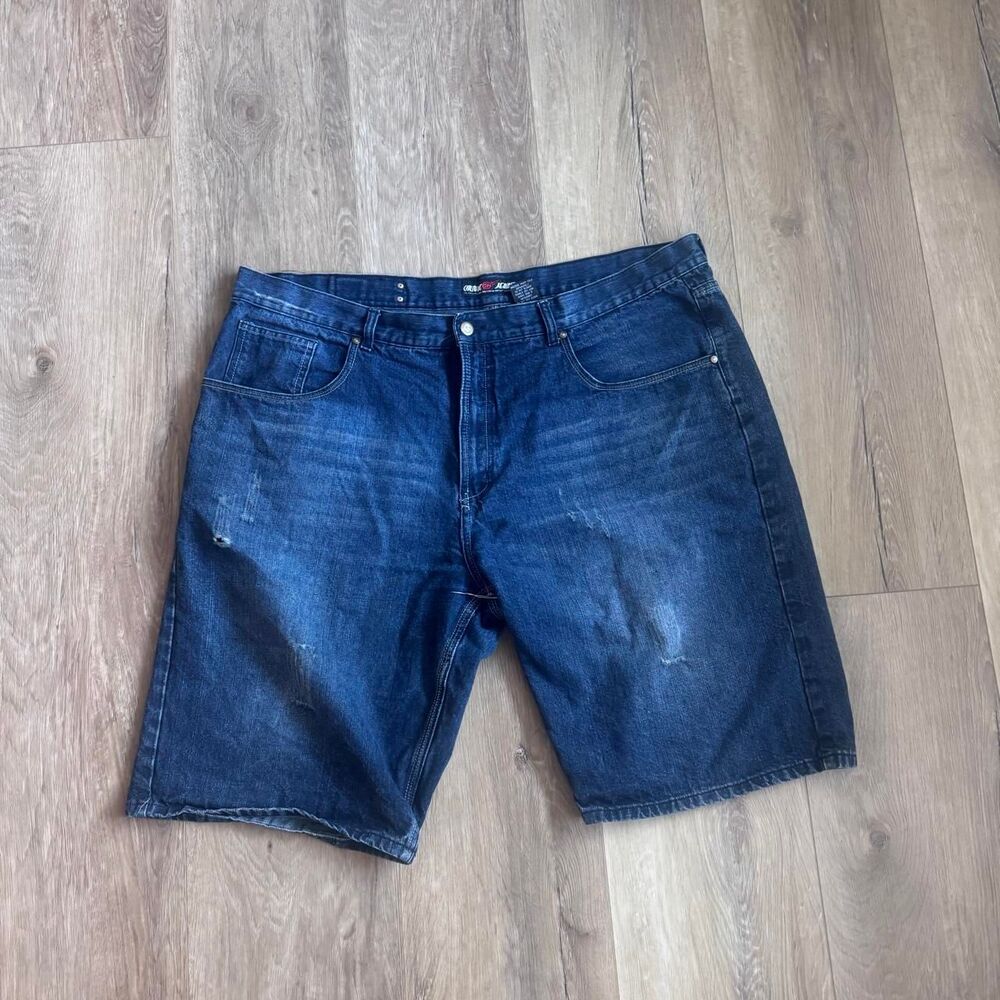 Culture Men's Blue and Navy Shorts